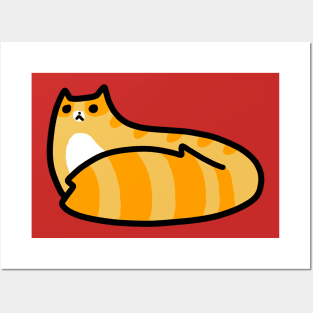 Fluffy Tabby Posters and Art